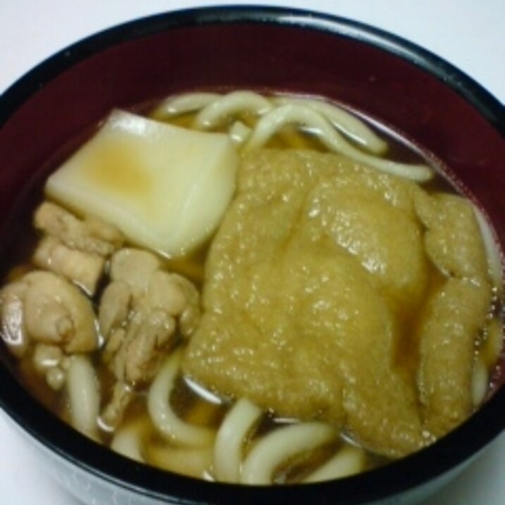 甘めの色々のせ簡単うどん